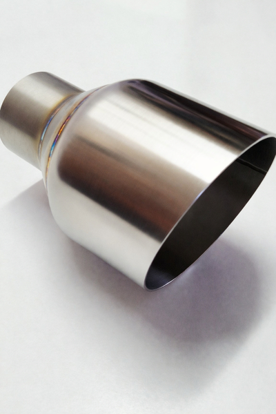 Końcówka wydechu INOX 4 cale 101 mm ścięta stal nierdzewna sportowa