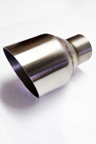 Końcówka wydechu INOX 4 cale 101 mm ścięta stal nierdzewna sportowa
