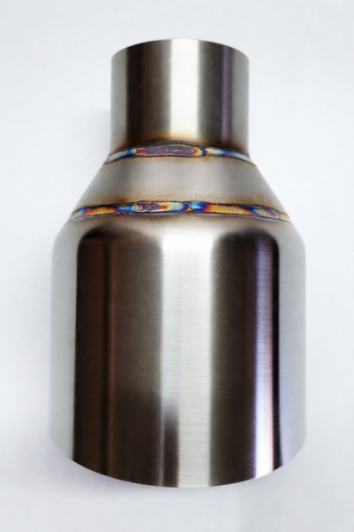 Końcówka wydechu INOX 4 cale 101 mm ścięta stal nierdzewna sportowa