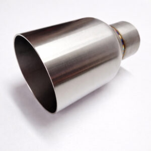 Końcówka wydechu INOX 3,5 cala 89 mm prosta ze stali nierdzewnej