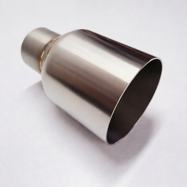 Końcówka wydechu INOX 3,5 cala 89 mm prosta ze stali nierdzewnej