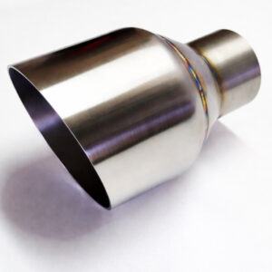 Końcówka wydechu INOX 4,5 cala 114 mm ścięta ze stali nierdzewnej – sportowa końcówka tłumika