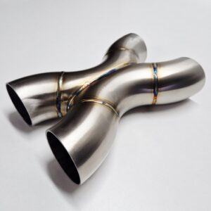 X-pipe 60 mm inox ze stali nierdzewnej do tuningu układu wydechowego