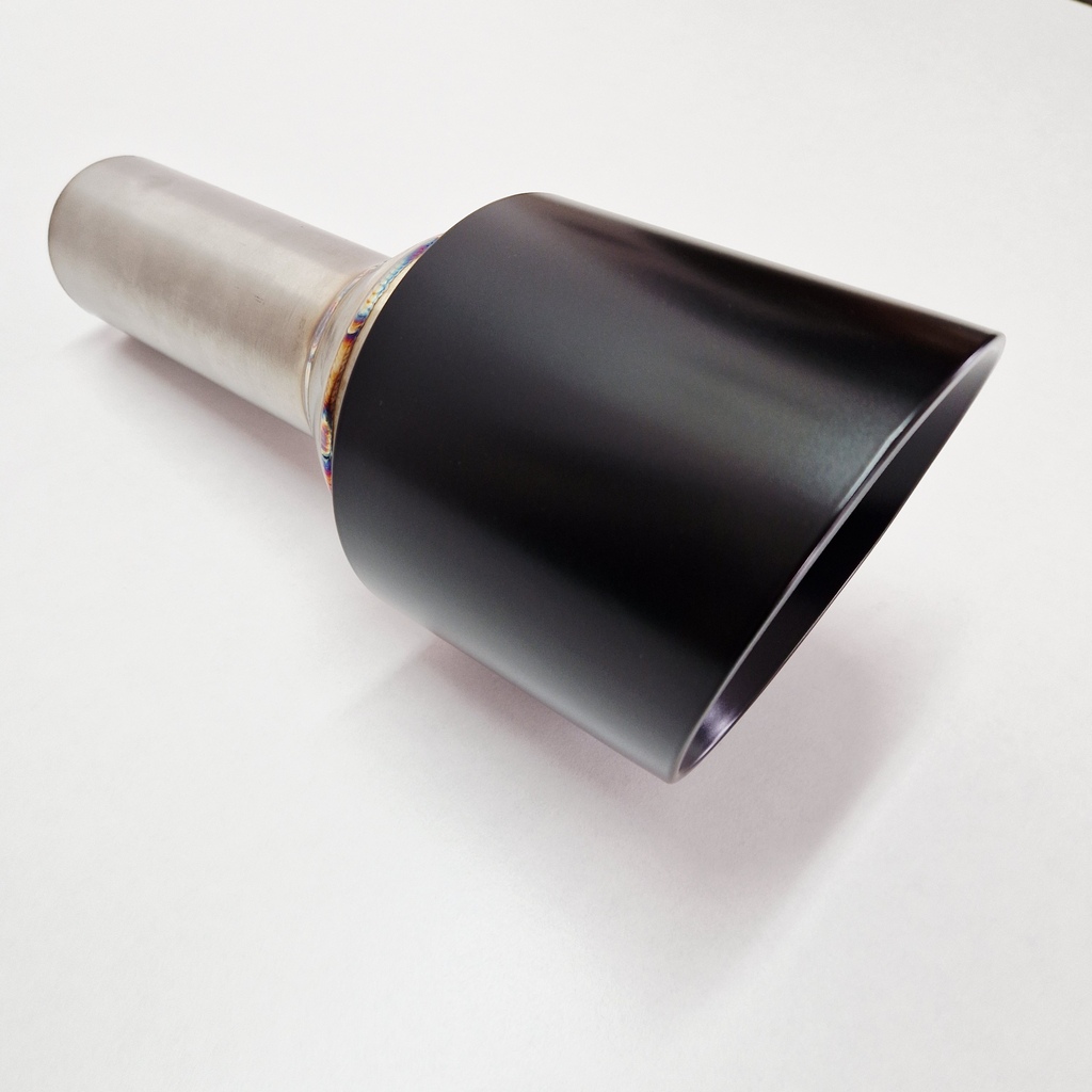 Końcówka wydechu 5 cali czarna do Dodge Ram Charger Challenger Jeep SRT