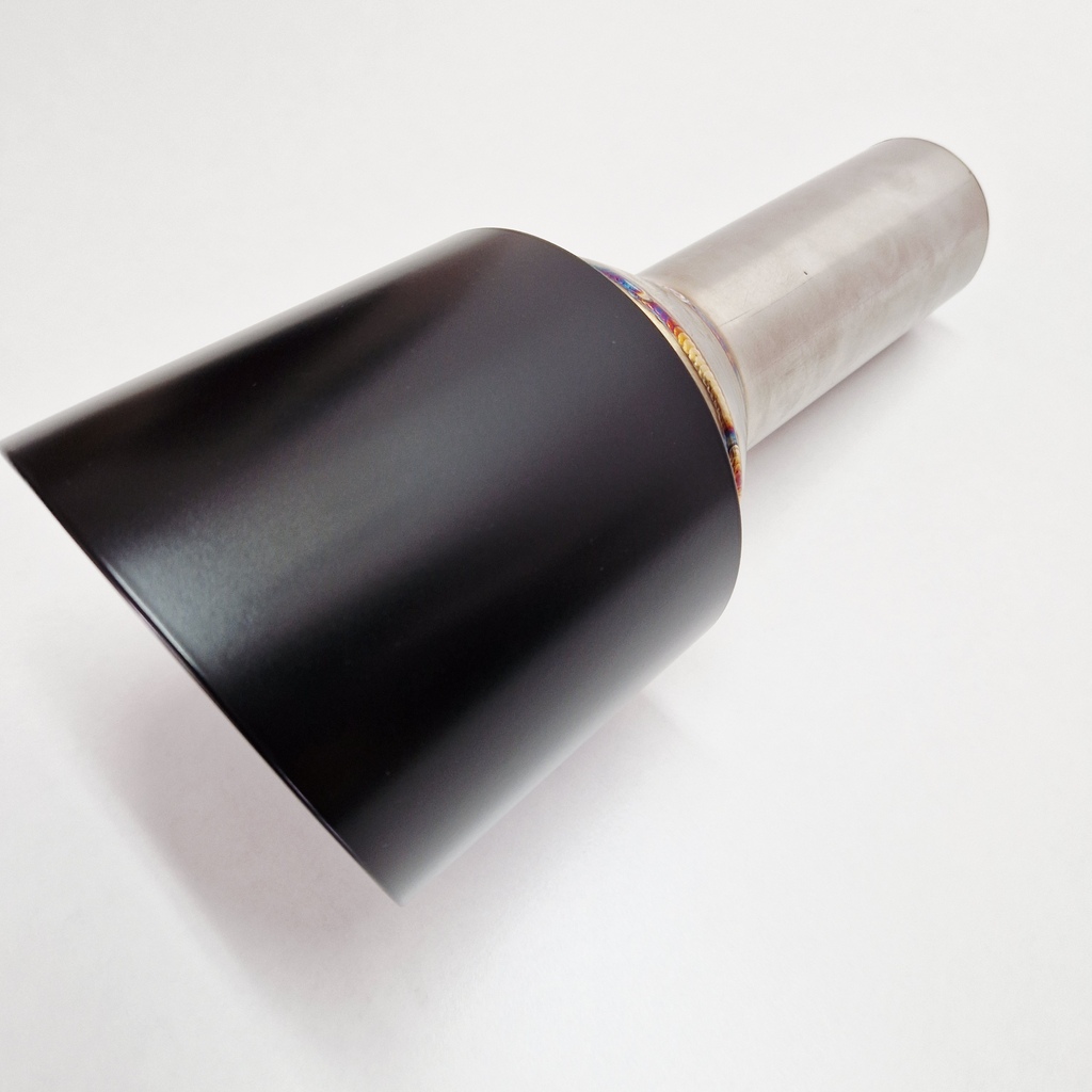 Końcówka wydechu 5 cali czarna do Dodge Ram Charger Challenger Jeep SRT