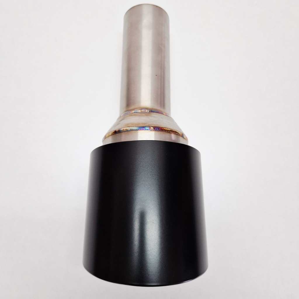 Końcówka wydechu 5 cali czarna do Dodge Ram Charger Challenger Jeep SRT